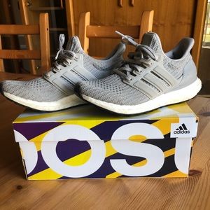Adidas UltraBOOST J Grey Running Shoes
